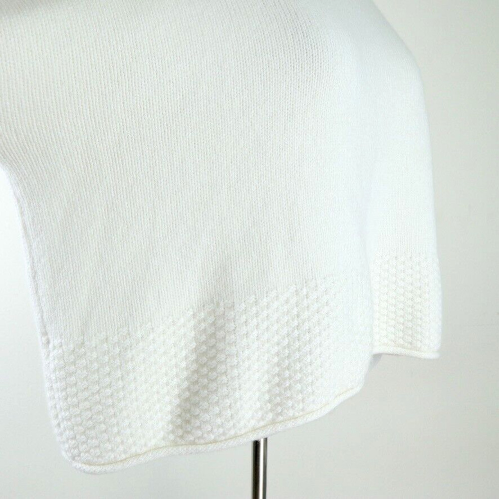 Madewell Size XL Sadler Turtleneck Sweater White Boxy Pullover #NH988 - Picture 7 of 11